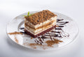 Carrot cake slice
